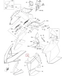 517304889 Поролон Изоляционный Верхний Левой Боковой Панели Для Ski Doo 517303985