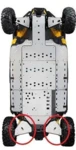 715002516 Защита задняя BRP Maverick XDS