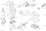 510005542 Ручка Сиденья Пассажира Правая Для Ski Doo GRAND TOURING 510006708, 510005848