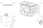 SM-01313-2 SPI Щетки Электрического Стартера Для Polaris 0451411