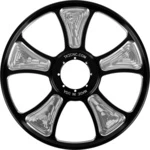 406-4006-02 TKI Limited Billet Wheel Натяжной Ролик Гусеницы Черный 10' Дюймов