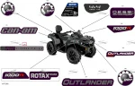 704908936 Наклейка LIMITED Для BRP Can Am Outlander MAX 1000R EFI LTD