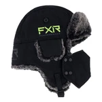 Шапка FXR Trapper Black/Hi-Vis 221614-1065