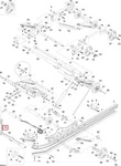 605454841 Ремень Ограничительный Для Задней Подвески Для Ski Doo Skandic