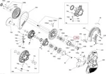 417127564 Хеликс Ведомого Вариатора Для Ski Doo 417127693