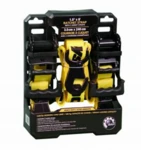 715008308 Комплект усиленных стяжных ремней с храповым механизмом 450кг 38ммх1,8м 300мм лямка BRP