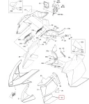 517304888 Поролон Изоляционный Нижний Левой Боковой Панели Для Ski Doo 517303984