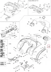 705001117 Расширитель Арки Левый Для BRP Can Am Quest, Traxter 705001593