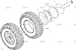 705402777 Кольцо Бедлока Колесного Диска Для BRP Can Am Maverick
