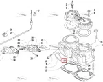 SM-09615 SPI Цилиндр Двигателя Для Arctic Cat 600 3006-643