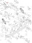 503192358 Пружина Заднего Амортизатора Для Ski Doo