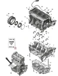 420686242 Комплект Прокладок Двигателя Для Ski Doo 900 ACE TURBO 420686237