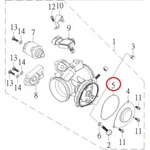 13296-MAX-03 Прокладка кольцо крышки дроссельной заслонки для квадроциклов Baltmotors Jumbo 700 13296-MAX-03
