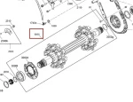 504154548 Вал Привода Гусеницы Для Ski Doo SKANDIC, EXPEDITION