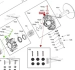 417225138 Ролик Ведущего Вариатора Для Ski Doo