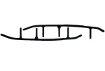860202821 Коньки Для Лыж Blade Для BRP Lynx 860200959, 605349530, 605349527, 605349375, 605349376, 605349378, 505073493