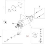 415129452 Щетки Электростартера Двигателя Для Ski Doo