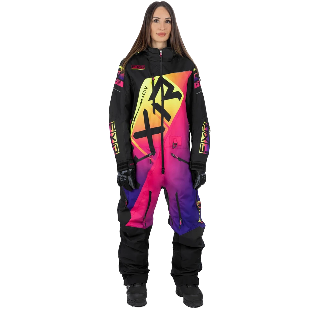 Комбинезон FXR CX без утеплителя Black/Neon Fusion, 232940-1065