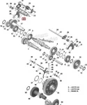 420657455 Кулиса КПП Для BRP Can Am Defender, Traxter