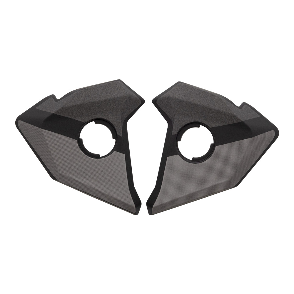 Заглушки козырька FXR Maverick Black/Titanium, One Size, 221714-1009-00