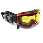 Очки с подогревом AiM Accu Heated Goggles Red с желтой магнитной линзой 190-103