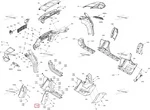 715006542 Накладка Левая Для BRP Can Am Traxter