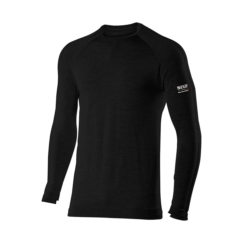 Термокофта SIXS TS2 MERINOS Wool Black, TS2M-NE