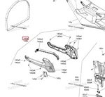 510006515 Ручка Сиденья Пассажира Левая Для Ski Doo EXPEDITION