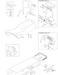 539399 Поролон Спинки Пассажирского Сиденья Для Ski Doo Skandic M539399