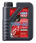 1525 LIQUI MOLY Синтетическое моторное масло для мотоциклов 4Tактное Motorbike Synth Street Race 10W-60 1 литр