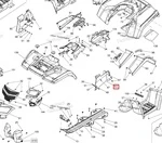 705000652 Крыло Переднее Левое Внутреннее Для BRP Can Am Outlander