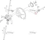 420832260 Палец Шестерни Масляного Насоса Для Ski Doo