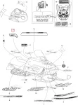 516001002 Наклейка RER Для Ski Doo