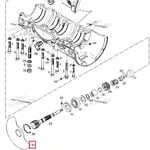 420924502 Заслонка Впуска Роторного Типа Для Ski Doo 290924502