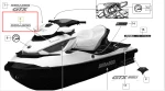 219903335 НАКЛЕЙКА SEA-DOO  GTX LTD iS 260 BRP