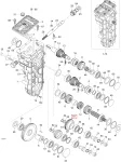 875156059 Шестерня КПП 33 Зубьев Для Ski Doo M875156059