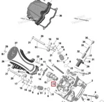 420637236 Распредвал Для BRP Can Am Renegade, Outlander 420637235