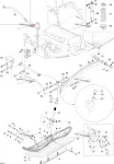 605450675 Кронштейн Рычагов Передней Подвески Для Ski Doo Expedition 2004-2006