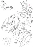 517303570 Стекло Ветровое Для Ski Doo RF 415129013, 415129012, 517303440, 517303857