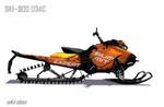 Наклейки VEL На Снегоход Ski Doo Summit Expert 034C