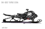 Наклейки VEL На Снегоход Ski Doo Summit Expert TURBO 009A