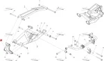 715006137 Ступица Задней Подвески Левая Для BRP Can Am Maverick Sport, Trail 706003491