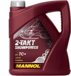 1431 MANNOL SNOWPOWER Моторное Синтетическое 2Т Двухтактное Масло 4 Литра