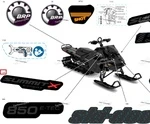 516011567 Наклейка SUMMIT X EXPERT Для Правой Боковой Панели Для Ski Doo SUMMIT 850 E-TEC REV Gen5 516011567 Наклейка SUMMIT X EXPERT Для Правой Боковой Панели Для Ski Doo SUMMIT 850 E-TEC REV Gen5