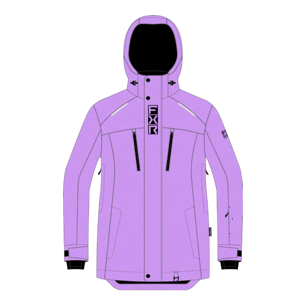 Куртка FXR Aerial с утеплителем Lilac/Black, 4, 250210-8710-04