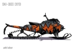 Наклейки VEL На Снегоход Ski Doo Summit Expert 021D