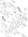 503192021 Склиза Черная Для Ski Doo Expedition TUV 2009-2010