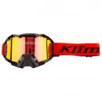 Очки KLIM Viper Snow Goggle  Fiery Red - Black Light Smoke Red Mirror