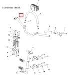 1823271-067 Руль Черный Для Polaris RMK