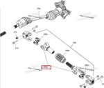 715900998 Хвостовик Переднего Кардана Для BRP Can Am Outlander